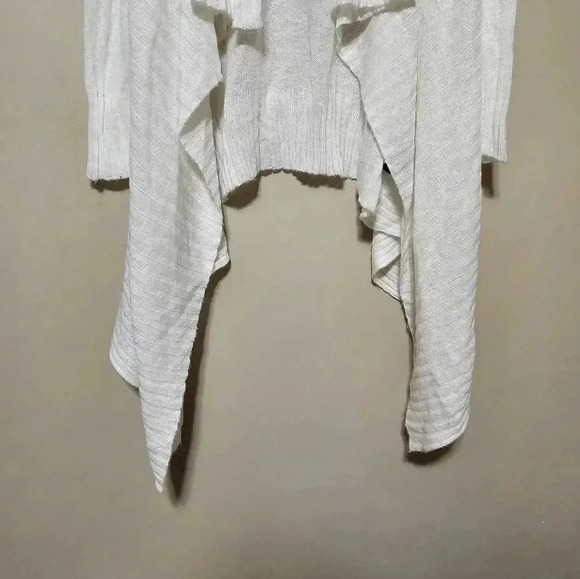Press Mohair Knitwear Cardigan Sweater Women's Size XL Light Knit Cream Long - Picture 5 of 6